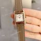 Swiss Replica Hermes Cape Cod Rose Gold Watches with Black Elongated Leather Strap (5)_th.jpg